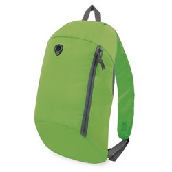 Mochila deportiva verde con bolsillo exterior y salida auriculares · KoalaRojo, Artículo promocional y personalizado