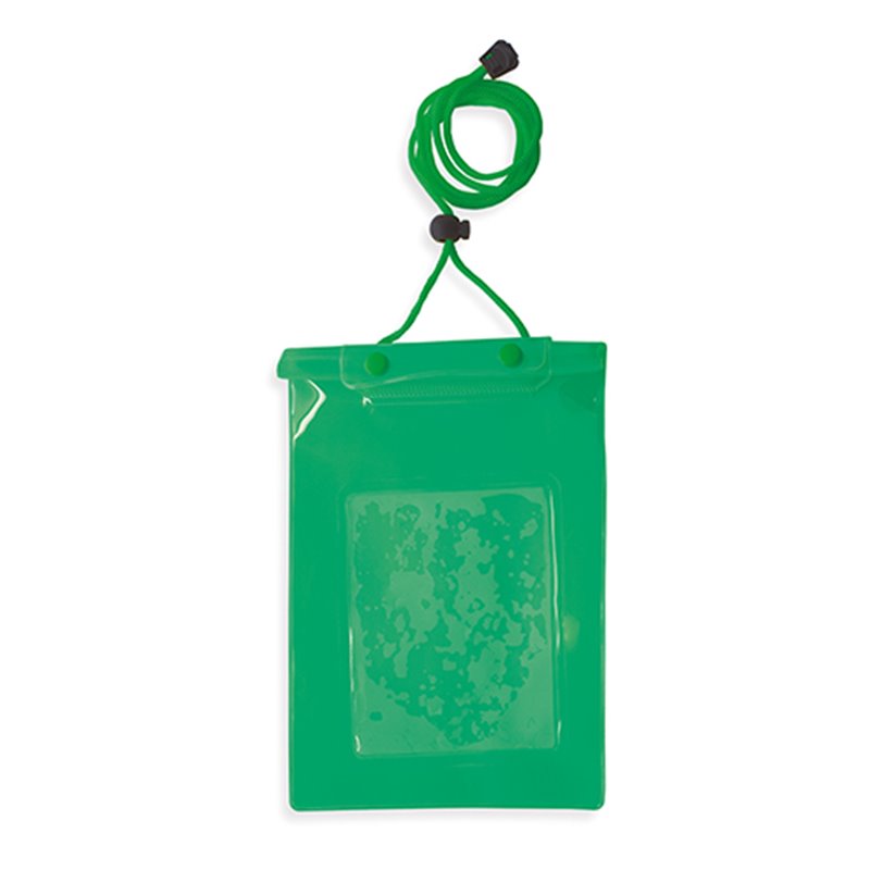 Bolsa waterproof en verde de gran capacidad con cierre estanco · Koala Rojo, Merchandising promocional y personalizado