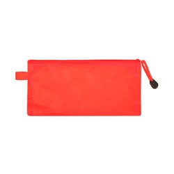 Portadocumentos rojo transparente de cremallera para billetes y otros · KoalaRojo, Artículo promocional y personalizado