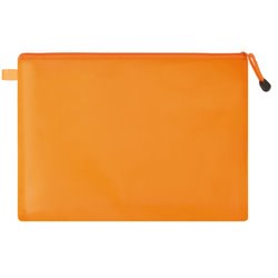 Portadocumentos de viaje en naranja transparente para documentación · KoalaRojo, Artículo promocional y personalizado