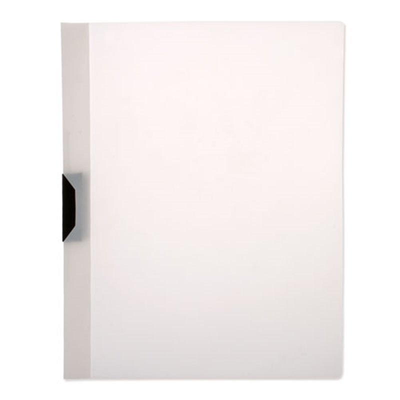 Carpeta dossier en PVC con trasera en blanco y pinza para sujetar folios · Koala Rojo, Merchandising promocional y personalizado