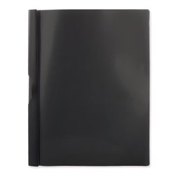 Carpeta dossier en PVC con trasera en negro y pinza para sujetar folios · KoalaRojo, Artículo promocional y personalizado