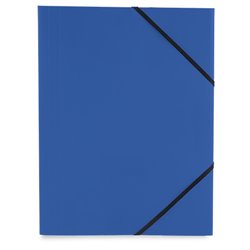 Carpeta gomas con pliegues interiores semitraslúcida en azul · KoalaRojo, Artículo promocional y personalizado
