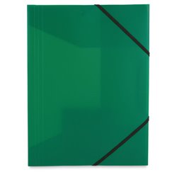 Carpeta gomas con pliegues interiores semitraslúcida en verde · KoalaRojo, Artículo promocional y personalizado