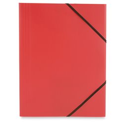 Carpeta gomas con pliegues interiores semitraslúcida en rojo · KoalaRojo, Artículo promocional y personalizado