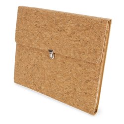 Carpeta de corcho natural con bolsillos interiores PU y bloc de notas · KoalaRojo, Artículo promocional y personalizado