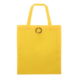 Bolsa plegable de la compra en amarillo con goma para plegarla · KoalaRojo, Artículo promocional y personalizado