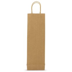 Bolsa papel alargada con asa corta para vinos de 11x7x35 cm · KoalaRojo, Artículo promocional y personalizado