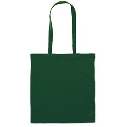 Bolsa de la compra en algodón 140gr/m2 verde oscuro con asas largas 38x42 cm · KoalaRojo, Artículo promocional y personalizado