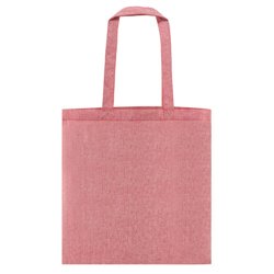 Bolsa de compras con asas largas en algodón jaspeado rosa claro de 38x42 cm · KoalaRojo, Artículo promocional y personalizado