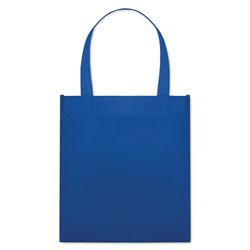 Bolsa con asas cortas en non woven termosellado azul · Merchandising promocional de Bolsa de la compra · Koala Rojo