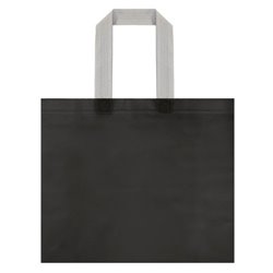 Bolsa de la compra en elegante acabado laminado mate con asas grises · KoalaRojo, Artículo promocional y personalizado