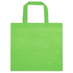 Bolsa mediana de compras con asas cortas en non woven verde claro · KoalaRojo, Artículo promocional y personalizado