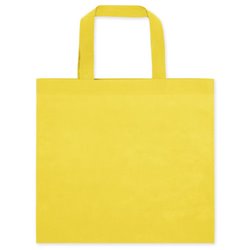 Bolsa mediana de compras con asas cortas en non woven amarillo · KoalaRojo, Artículo promocional y personalizado