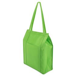 Bolsa nevera para 3 botellas en verde con bolsillo frontal y cierre de velcro · KoalaRojo, Artículo promocional y personalizado