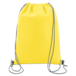 Bolsa mochila de cuerdas nevera en amarillo con interior forrado de aluminio aislante · KoalaRojo, Artículo promocional y personalizado