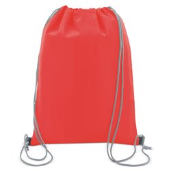 Bolsa mochila de cuerdas nevera en rojo con interior forrado de aluminio aislante · KoalaRojo, Artículo promocional y personalizado