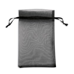 Bolsa de organza negra con cordón de cierre para pequeños objetos de regalo · KoalaRojo, Artículo promocional y personalizado