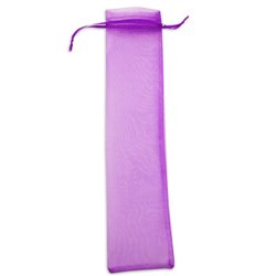 Bolsita de organza de regalo extra alargada lila o morada con cinta ajuste de 7x31cm · KoalaRojo, Artículo promocional y personalizado