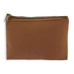 Monedero portallaves de polipiel marrón con bolsillo principal de cremallera · KoalaRojo, Artículo promocional y personalizado