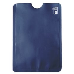 Tarjetero RFID azul marino o Portatarjetas de aluminio con protección RFID · KoalaRojo, Artículo promocional y personalizado