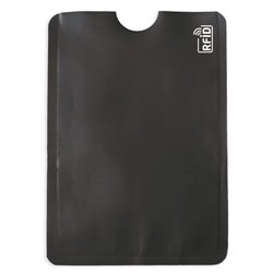 Tarjetero RFID negro o Portatarjetas de aluminio con protección RFID · KoalaRojo, Artículo promocional y personalizado