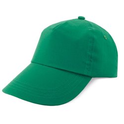 Gorra de 5 paneles verde de algodón 100% con cierre de velcro · KoalaRojo, Artículo promocional y personalizado