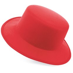 Sombrero ala ancha estilo cordobés rojo en poliéster y plástico · KoalaRojo, Artículo promocional y personalizado