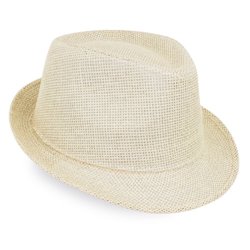 Sombrero fresco crema en fibra natural de papel e interior de algodón · KoalaRojo, Artículo promocional y personalizado