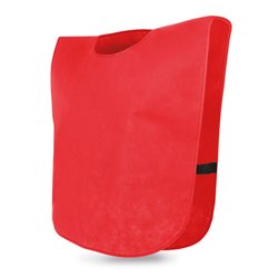 Peto deportivo rojo en non woven con gomas elásticas laterales · KoalaRojo, Artículo promocional y personalizado