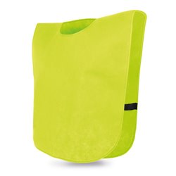 Peto deportivo amarillo flúor en non woven con gomas elásticas laterales · KoalaRojo, Artículo promocional y personalizado