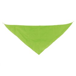 Pañoleta triangular verde lima para fiestas populares y celebraciones · KoalaRojo, Artículo promocional y personalizado