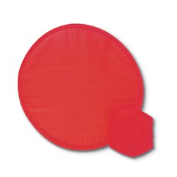 Disco volador plegable de nylon rojo con estuche a juego · KoalaRojo, Artículo promocional y personalizado