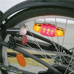 Catadióptrico para colocar en los radios de la rueda trasera de la bicicleta · KoalaRojo, Artículo promocional y personalizado