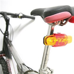 Catadióptrico trasero para colocar bajo ell sillín de la bicicleta · KoalaRojo, Artículo promocional y personalizado