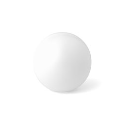 Pelota antiestrés blanca de Ø6,2 cm con posibilidad de personalizar · KoalaRojo, Artículo promocional y personalizado