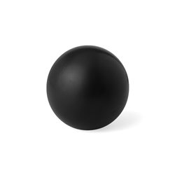 Pelota antiestrés negra de Ø6,2 cm con posibilidad de personalizar · KoalaRojo, Artículo promocional y personalizado
