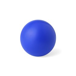 Pelota antiestrés azul de Ø6,2 cm con posibilidad de personalizar · KoalaRojo, Artículo promocional y personalizado