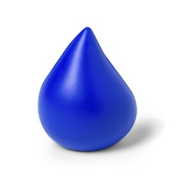 Antiestrés en forma de gota azul para promociones relacionadas con el agua · KoalaRojo, Artículo promocional y personalizado