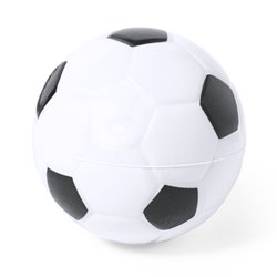 Pelota antiestrés en forma de balón de fútbol blanco y negro · Merchandising promocional de Anti estrés · Koala Rojo