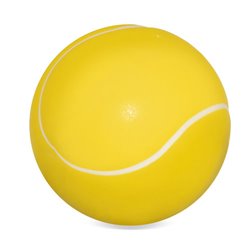 Pelota tenis antiestrés con la forma clásica pelota de tennis amarilla · Merchandising promocional de Anti estrés · Koala Rojo