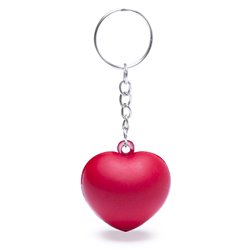 Llavero corazón antiestrés con suave cuerpo en color rojo · Merchandising promocional de Anti estrés · Koala Rojo
