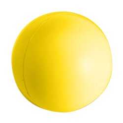 Pelota anti-estrés amarilla con posibildiad de personalizar Ø6,1 cm · KoalaRojo, Artículo promocional y personalizado