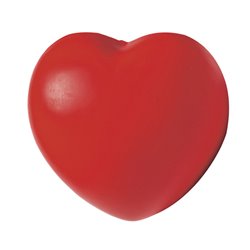 Corazón antiestrés rojo para promociones relacionadas con la salud y el amor · Merchandising promocional de Anti estrés · Koala Rojo
