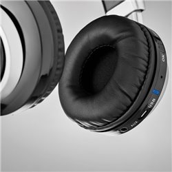 Cascos auriculares inalámbricos en con cable jack y carga microUSB · KoalaRojo, Artículo promocional y personalizado