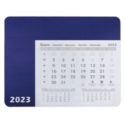 Alfombrilla calendario de ratón tapa azul y transparente con hojas calendario · KoalaRojo, Artículo promocional y personalizado