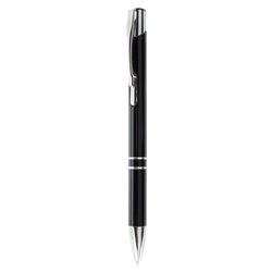 Bolígrafo en aluminio y ABS en negro con carga jumbo · KoalaRojo, Artículo promocional y personalizado