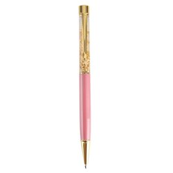 Bolígrafo metálico rosa con pan de oro encapsulado elegante y sofisticado · Merchandising promocional de Escritorio y Oficina · Koala Rojo