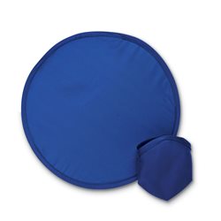 Disco volador plegable de nylon azul con estuche a juego · Merchandising promocional de Sol y playa · Koala Rojo