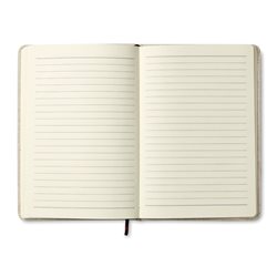 Cuaderno A5 con tapa de canvas